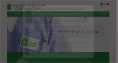 Desktop Screenshot of ctmperu.org.pe